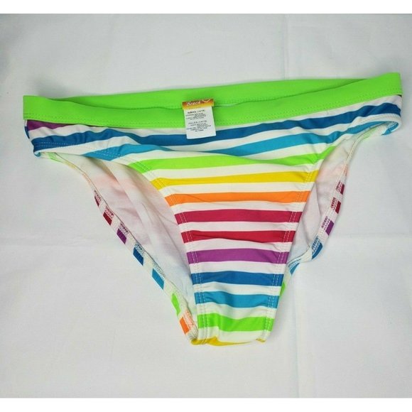 Angel Beach Girls 14/16 2 Piece Swimsuit Set RN 103658 Multi Colored - Picture 7 of 11